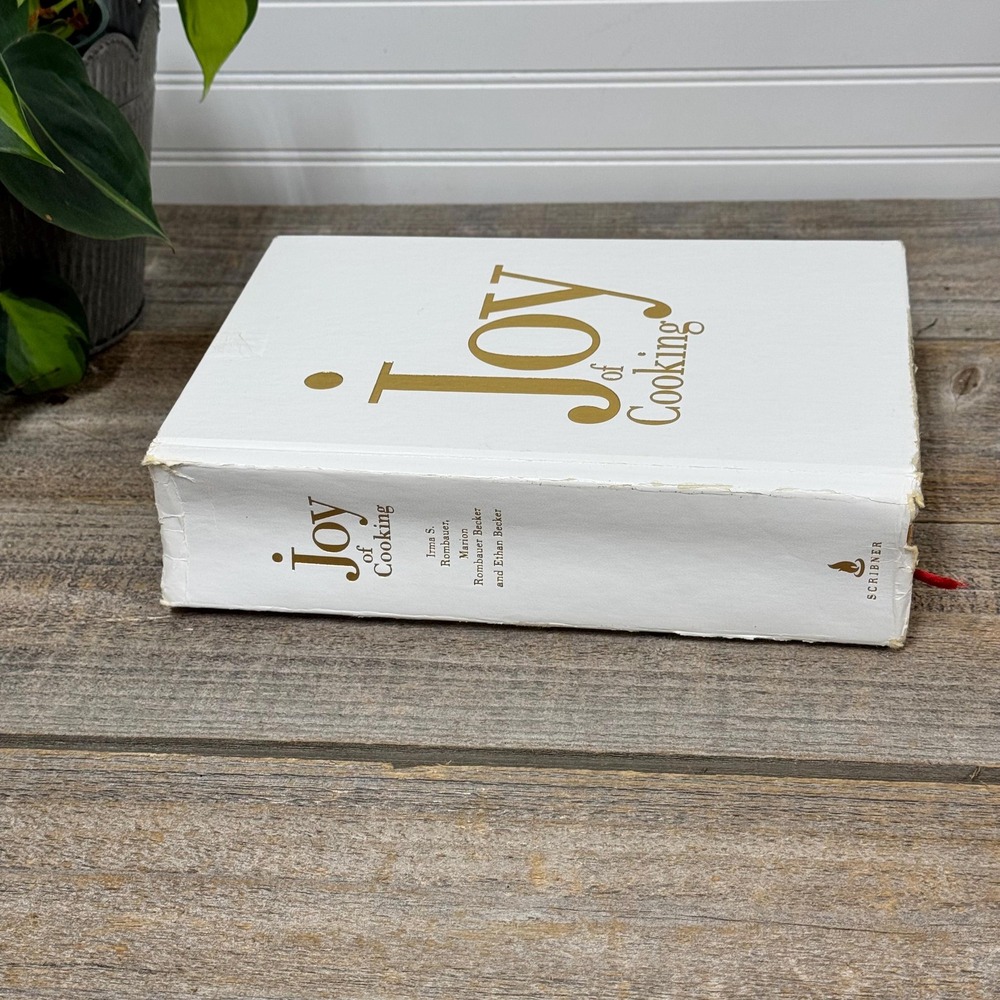 Vintage 1997 Joy of Cooking Cookbook: White Kitchen Decor